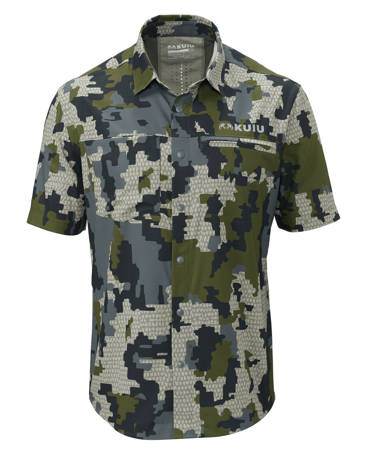 Mesa Vented SS Snap Shirt Gritstone | Silt Gritstone