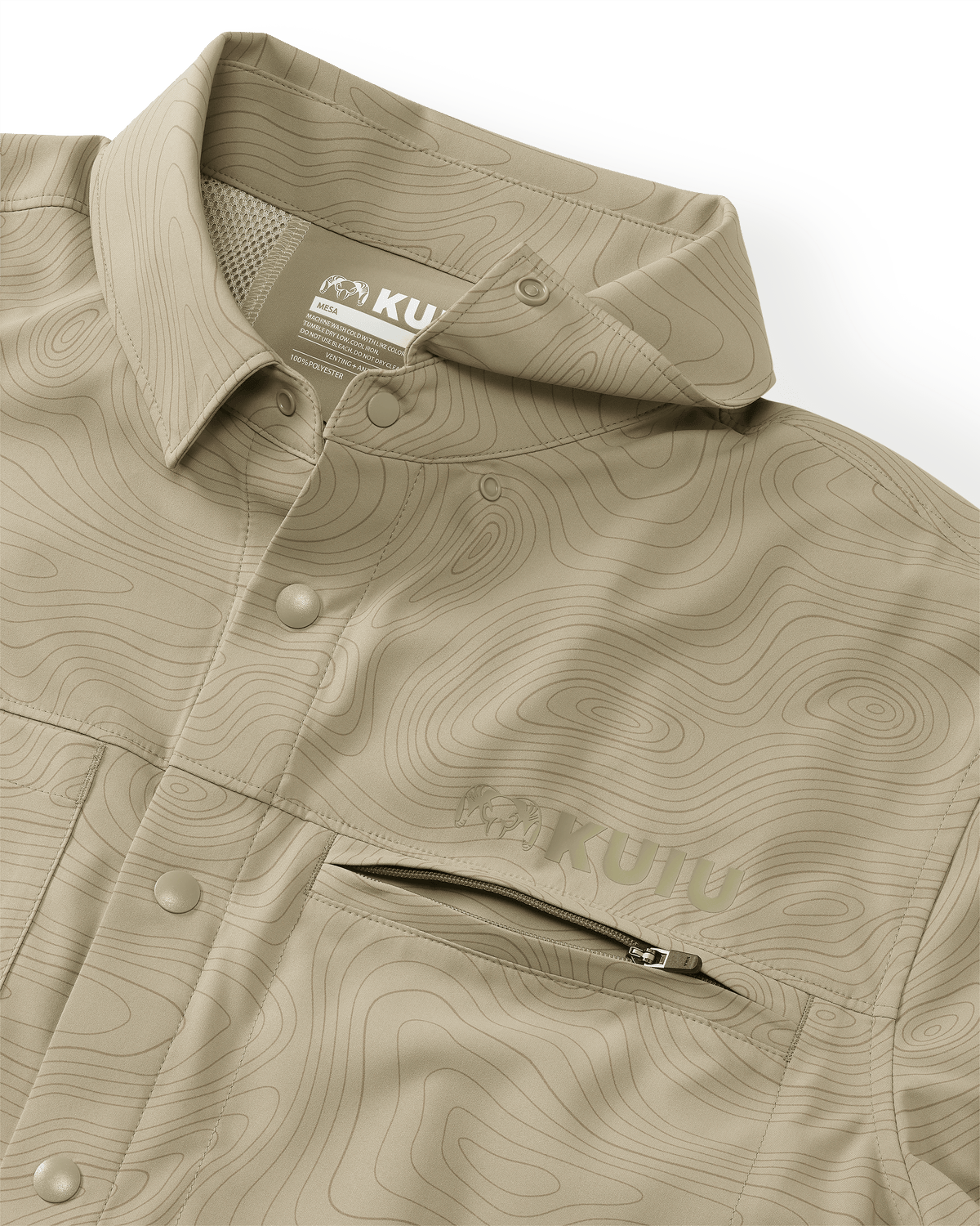 Mesa Vented SS Snap Shirt Gritstone | Silt Gritstone