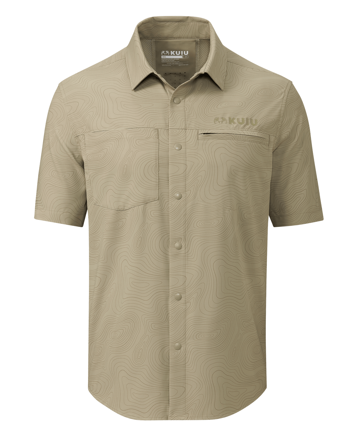 Mesa Vented SS Snap Shirt Gritstone | Silt Gritstone