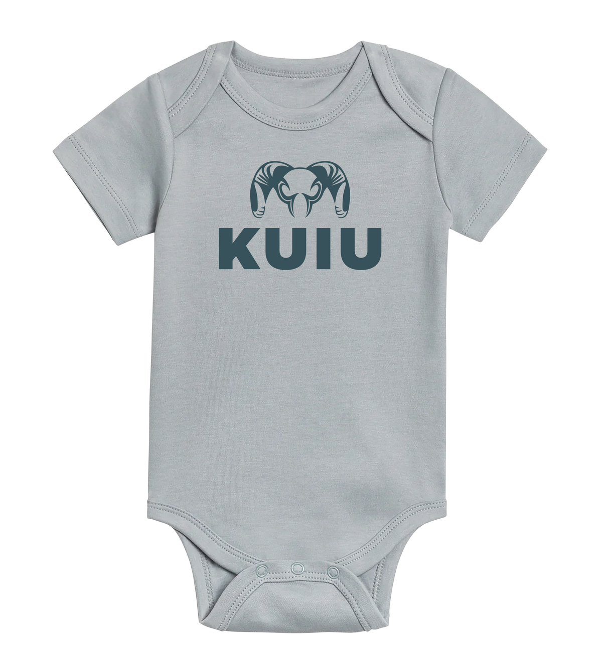 KUIU Stacked Logo Baby One-Piece | Tide