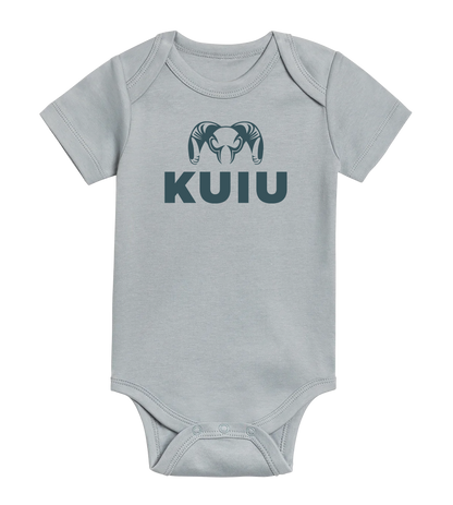 KUIU Stacked Logo Baby One-Piece | Tide