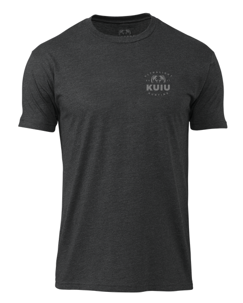 KUIU Ultralight Chest Logo T-Shirt | Charcoal