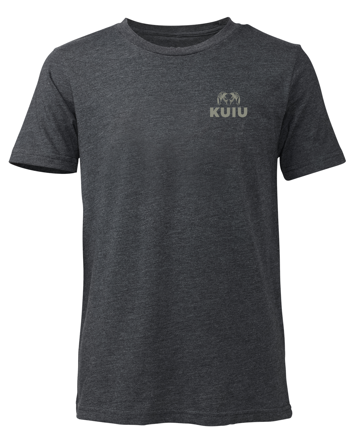 KUIU Youth Topo Back Logo T-Shirt | Charcoal