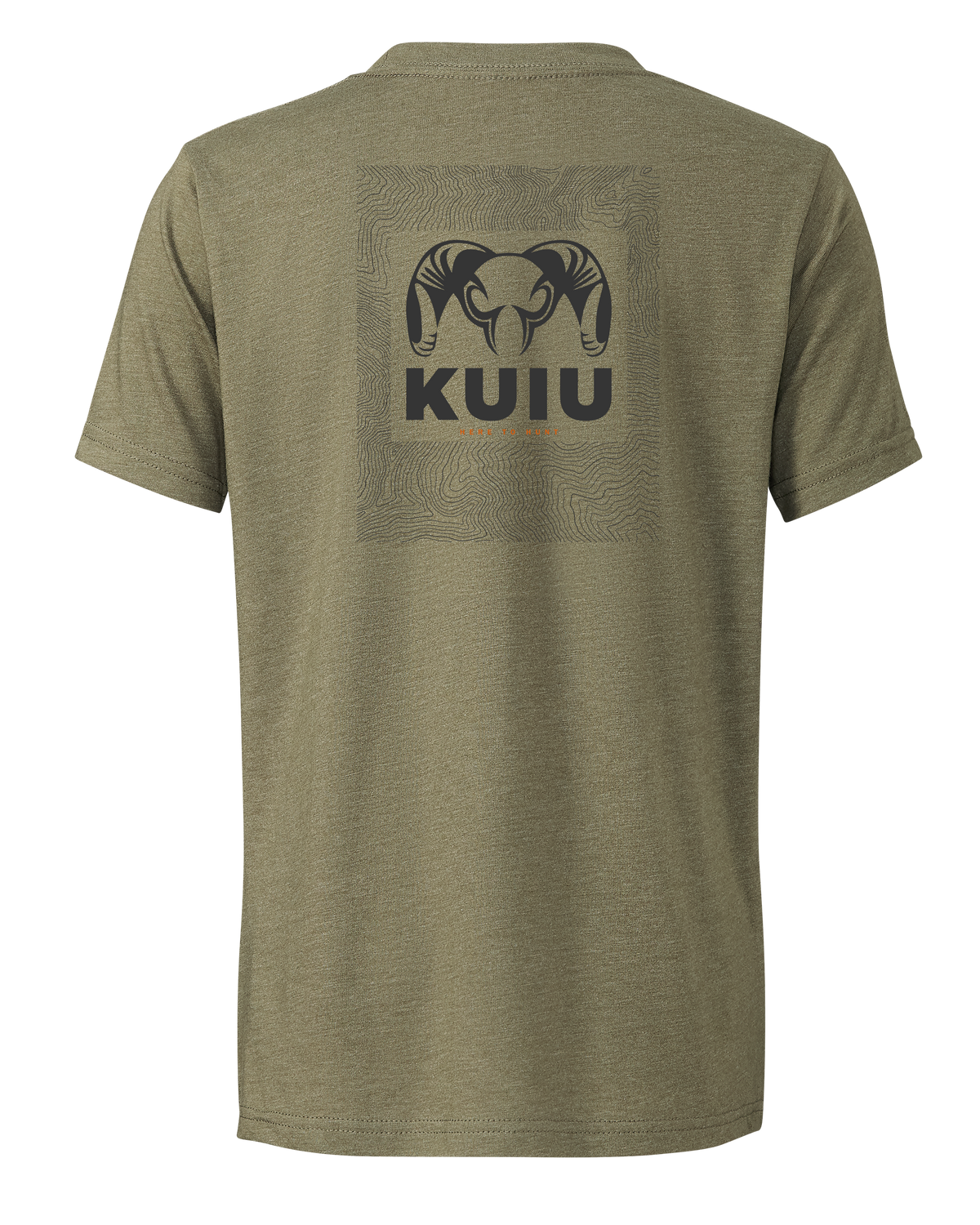 KUIU Youth Topo Back Logo T-Shirt | Charcoal