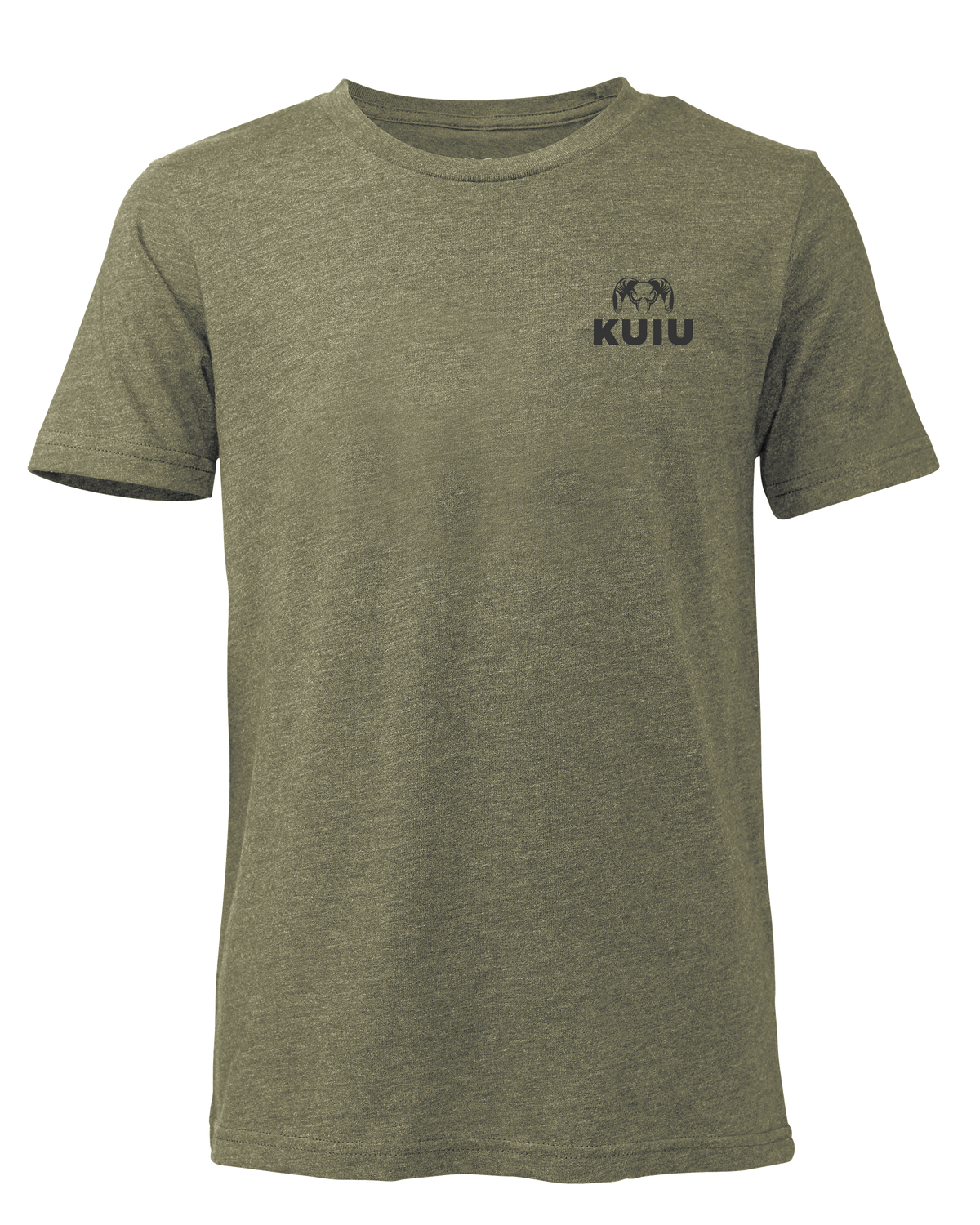 KUIU Youth Topo Back Logo T-Shirt | Charcoal