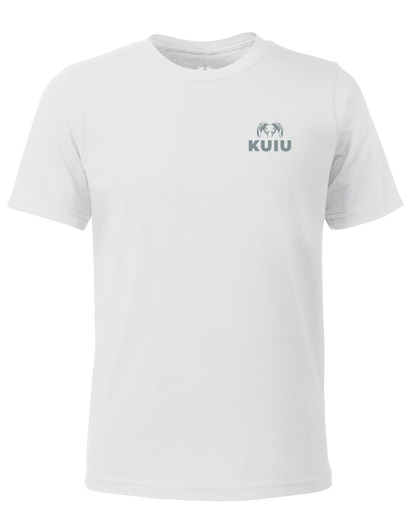 KUIU Youth Topo Back Logo T-Shirt | Charcoal