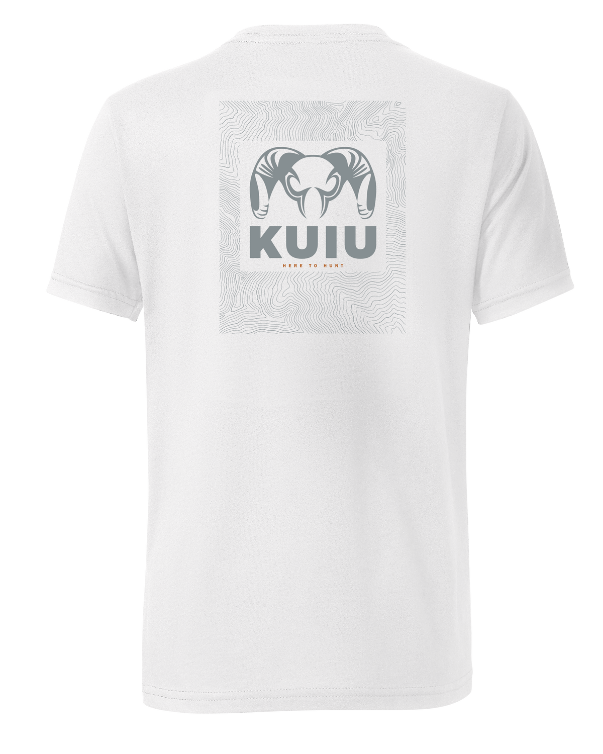 KUIU Youth Topo Back Logo T-Shirt | Charcoal