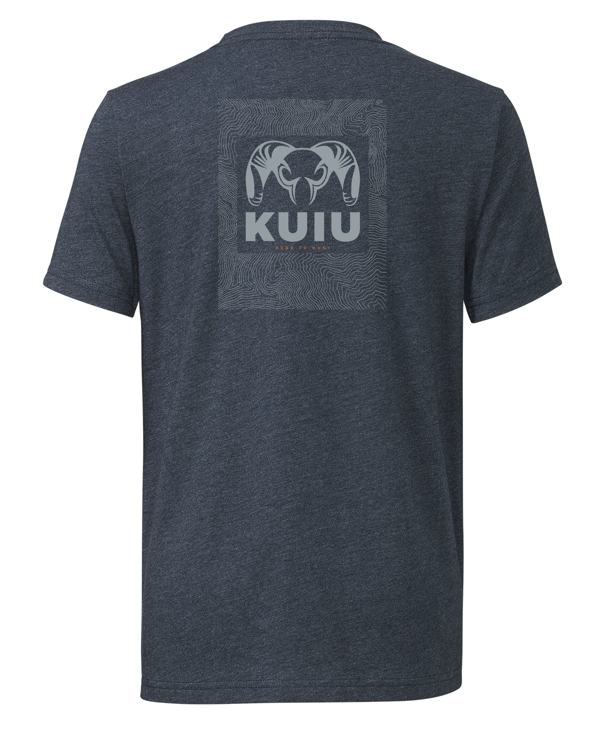 KUIU Youth Topo Back Logo T-Shirt | Charcoal