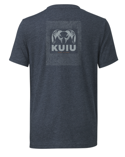 KUIU Youth Topo Back Logo T-Shirt | Charcoal