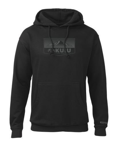 KUIU Ultralight Mountain Logo Hoodie | Charcoal