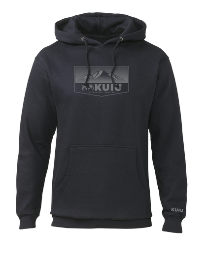KUIU Ultralight Mountain Logo Hoodie | Charcoal