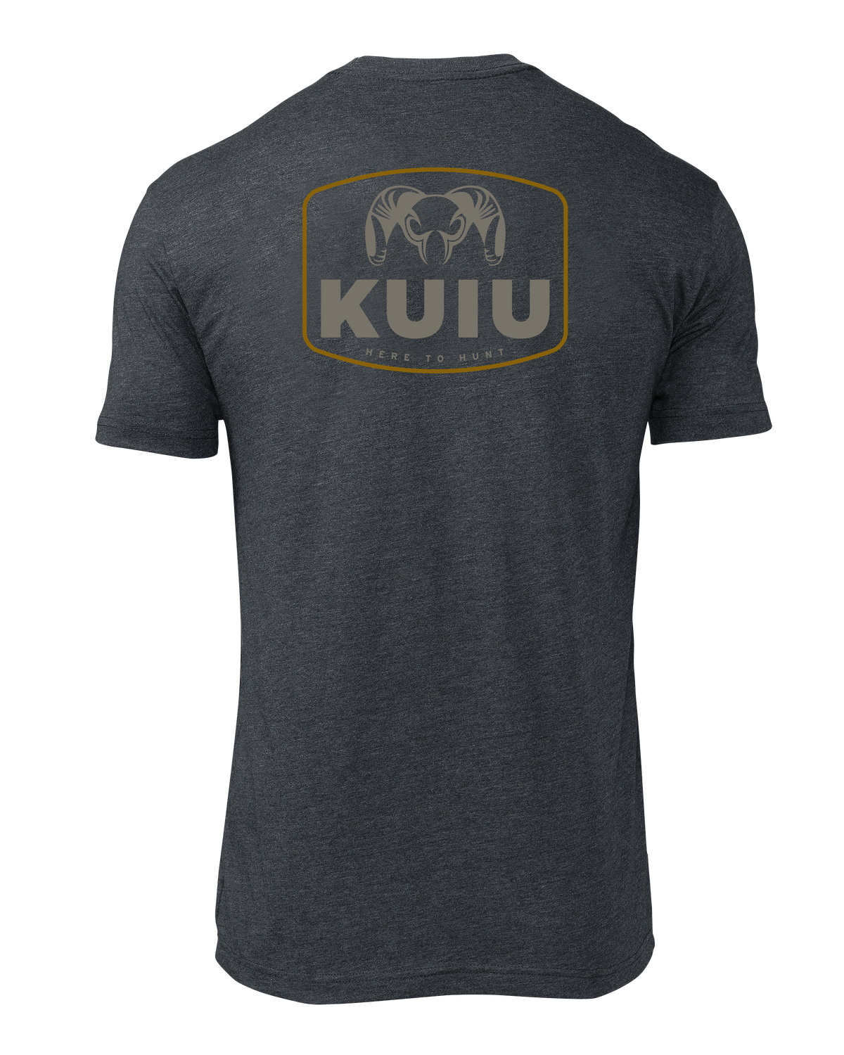 KUIU Here to Hunt Patch T-Shirt | Heather Grey