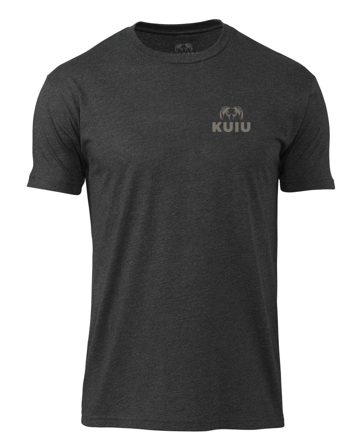 KUIU Here to Hunt Patch T-Shirt | Heather Grey