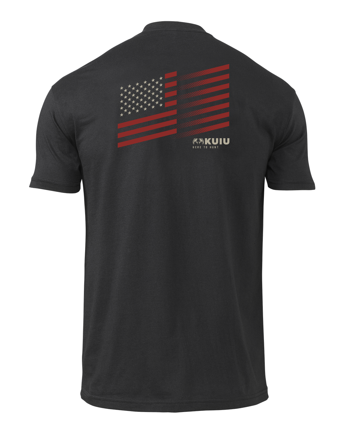 KUIU Retro Flag Fade T-Shirt | Military Green