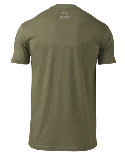 KUIU Topo Mountain T-Shirt | Charcoal