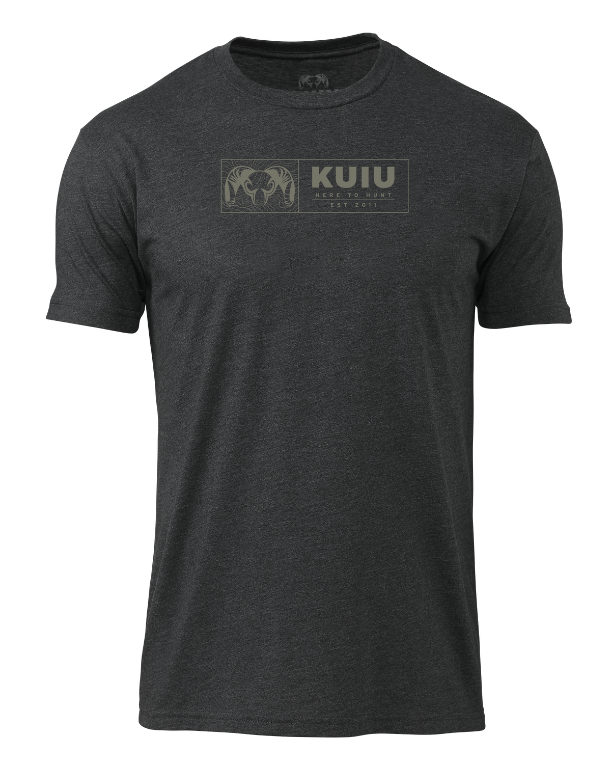 KUIU Topo Block T-Shirt | Military Green