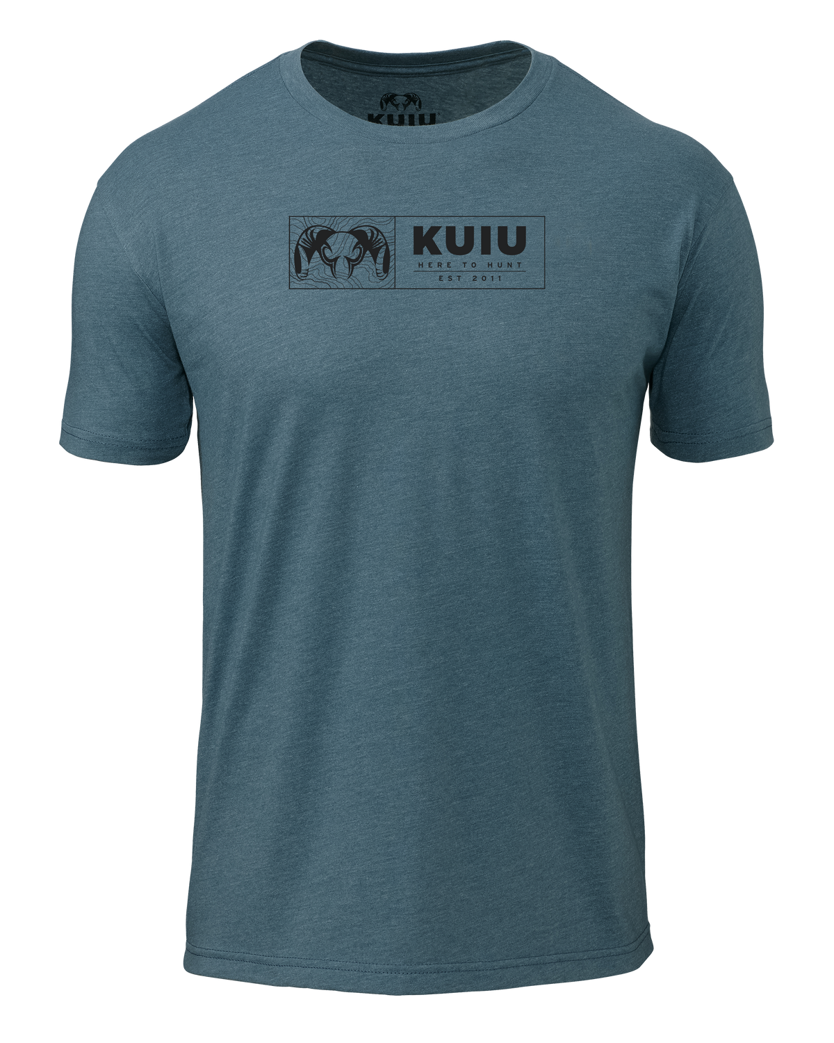 KUIU Topo Block T-Shirt | Military Green