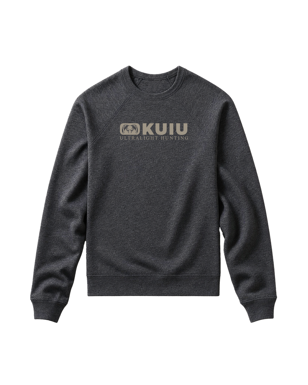 Toddler Block Logo Crewneck Sweatshirt | Heather Navy