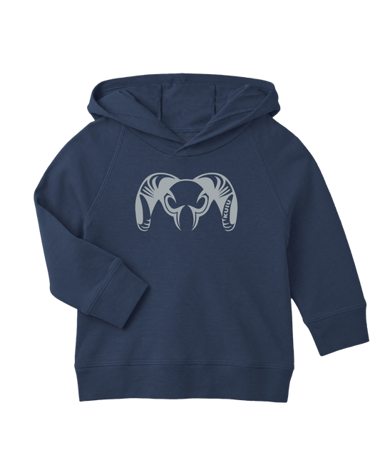 Toddler Big Ram Hoodie | Navy