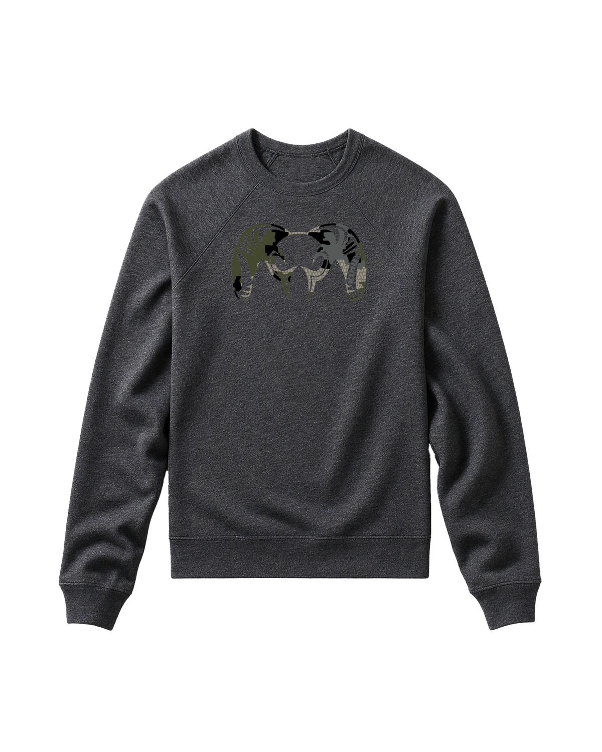 Toddler Camo Big Ram Crewneck Sweatshirt | Valo