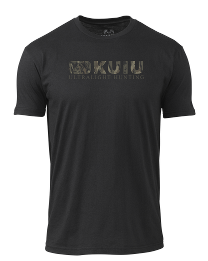 KUIU Veros Block Logo T-Shirt | Black