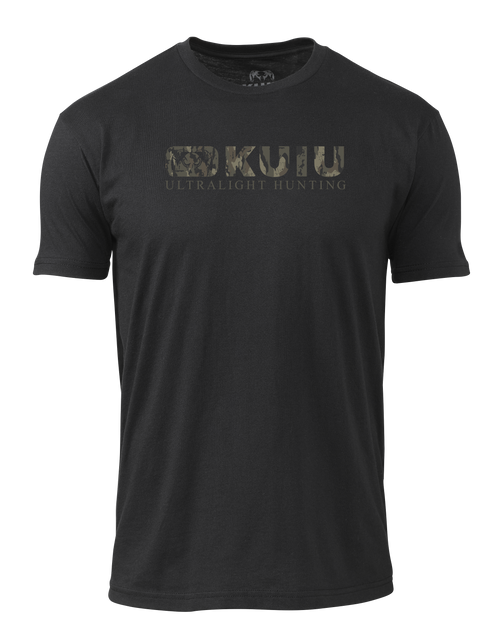 KUIU Veros Block Logo T-Shirt | Black