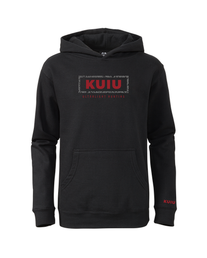 Youth Box Logo Hoodie | Charcoal