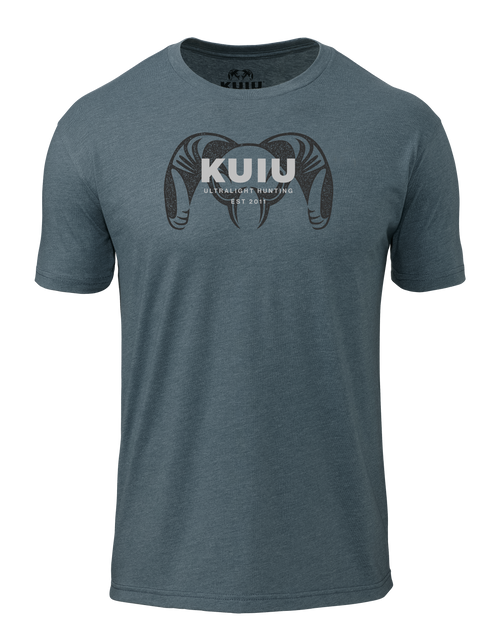 KUIU Overlay Logo T-Shirt | Indigo