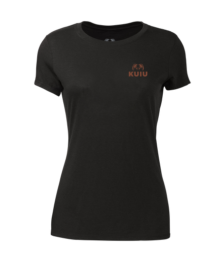 KUIU Women's UL Back Logo T-Shirt | Charcoal
