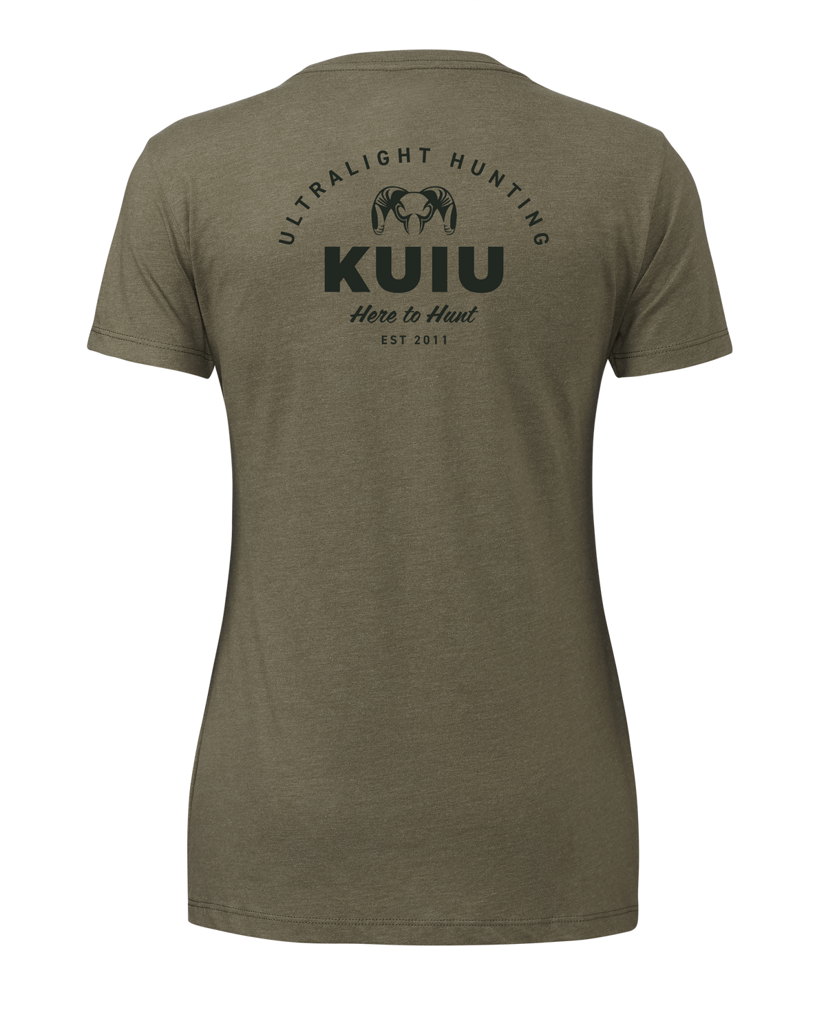 KUIU Women's UL Back Logo T-Shirt | Charcoal