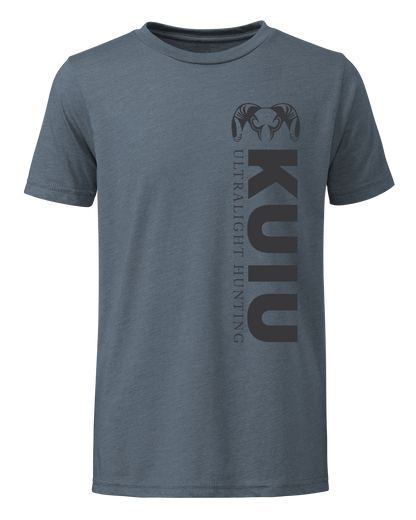 KUIU Youth Solid Vertical T-Shirt | Military Green