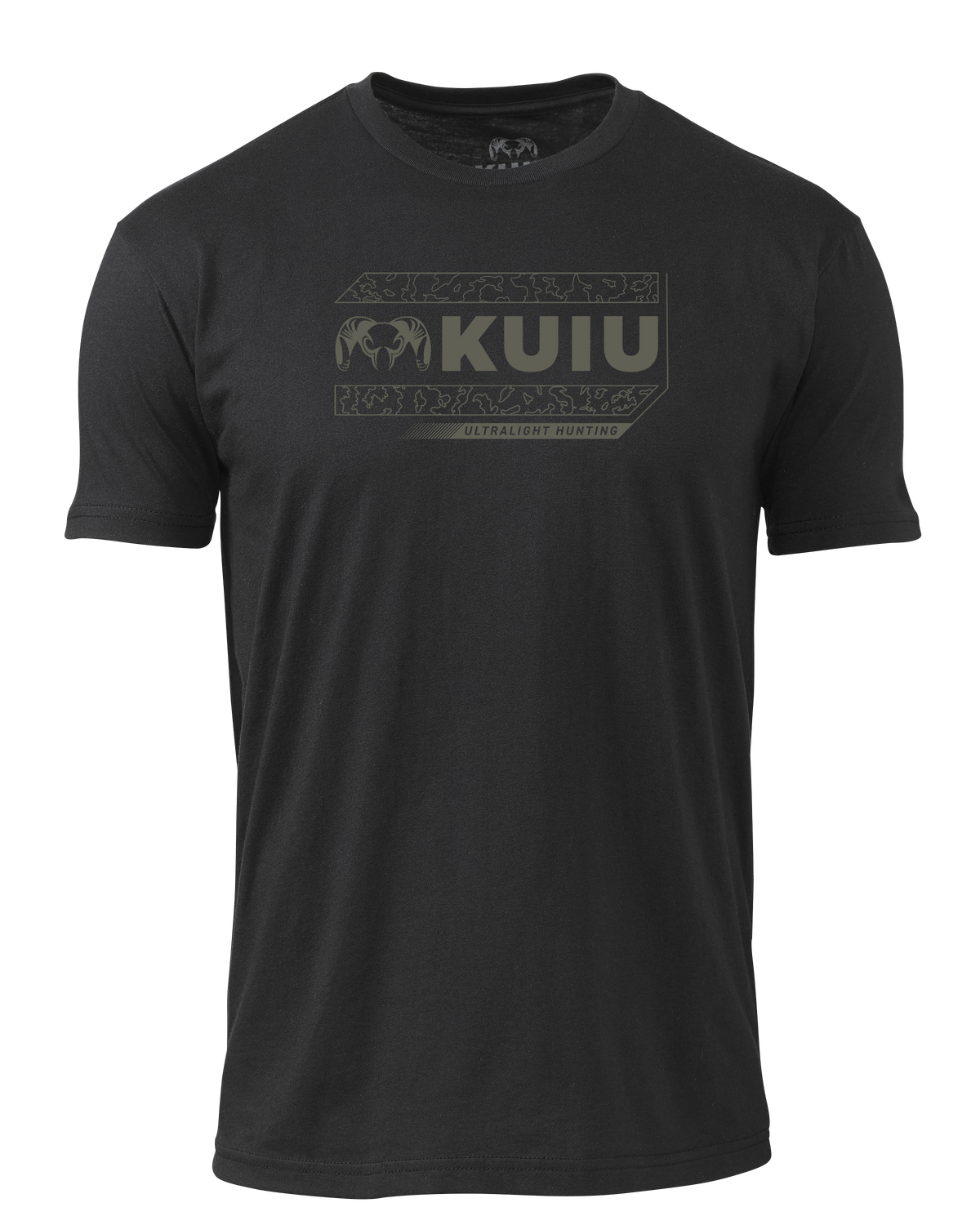 KUIU Camo Outline Logo T-Shirt | Military Green