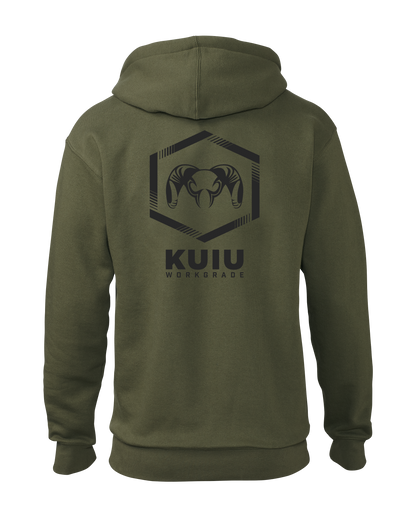 KUIU Workgrade Back Logo Hoodie | Black
