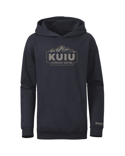 Youth Mountain Hoodie | Navy