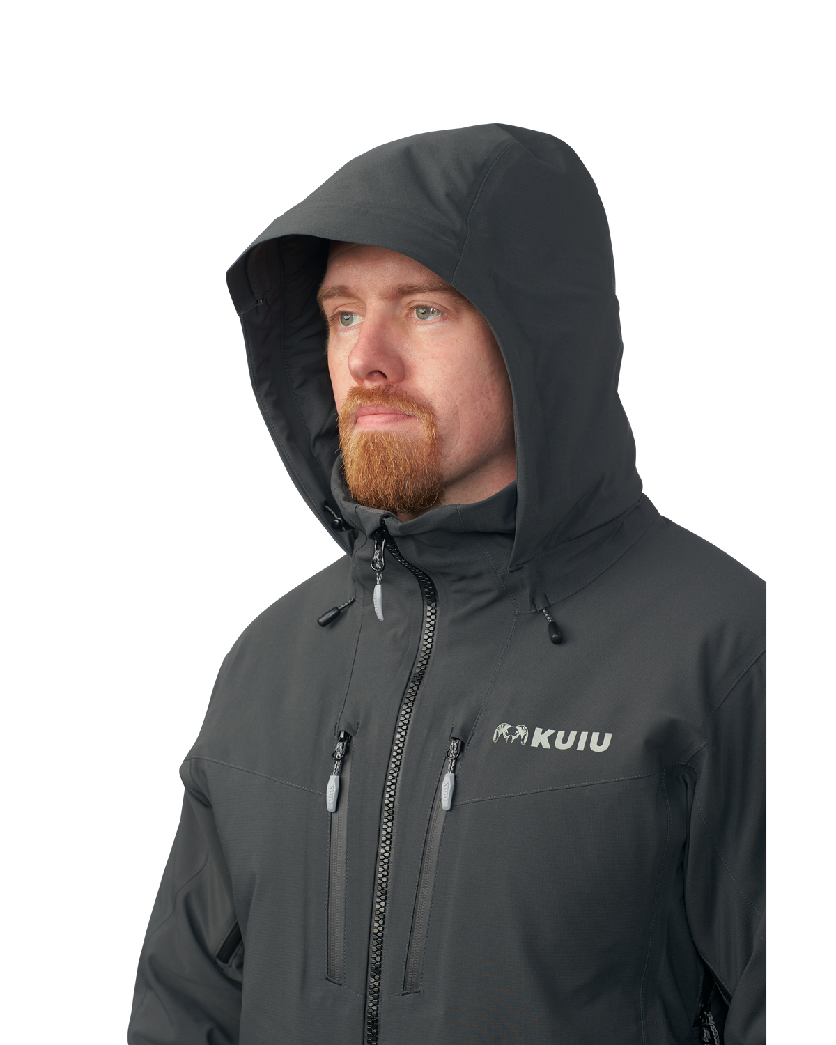 KUIU Kutana Gale Force Hooded Jacket | Ash