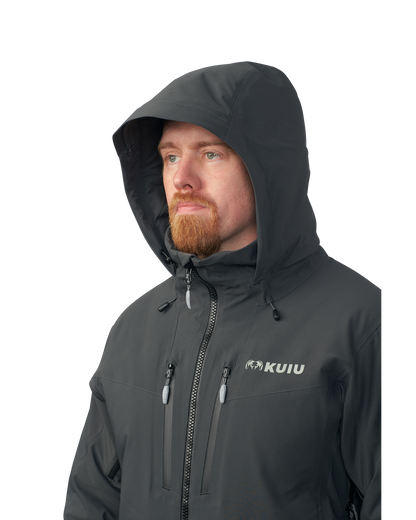 KUIU Kutana Gale Force Hooded Jacket | Ash