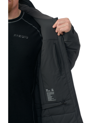 KUIU Kutana Gale Force Hooded Jacket | Ash