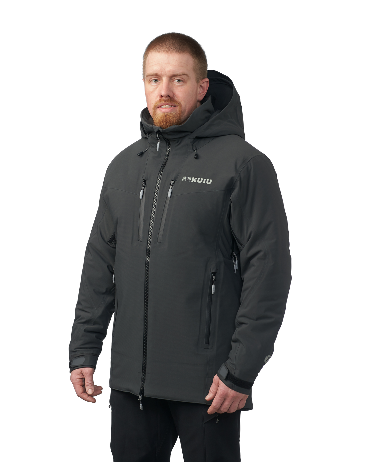 KUIU Kutana Gale Force Hooded Jacket | Ash
