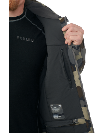 KUIU Kutana Gale Force Hooded Jacket | Ash
