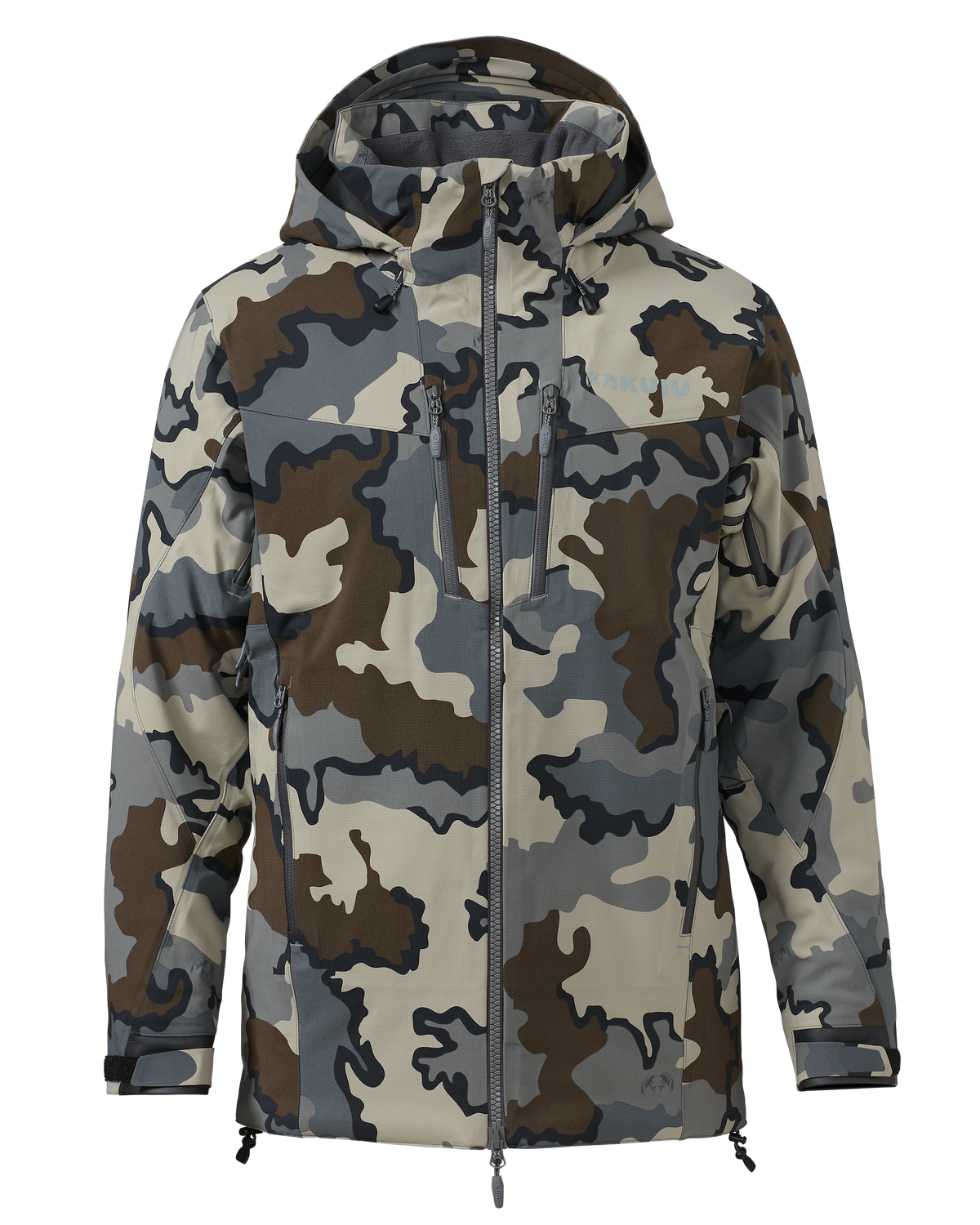 KUIU Kutana Gale Force Hooded Jacket | Ash