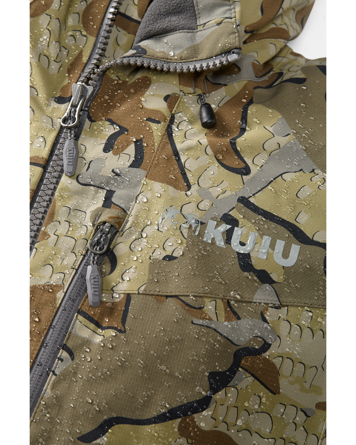 KUIU Kutana Gale Force Hooded Jacket | Ash