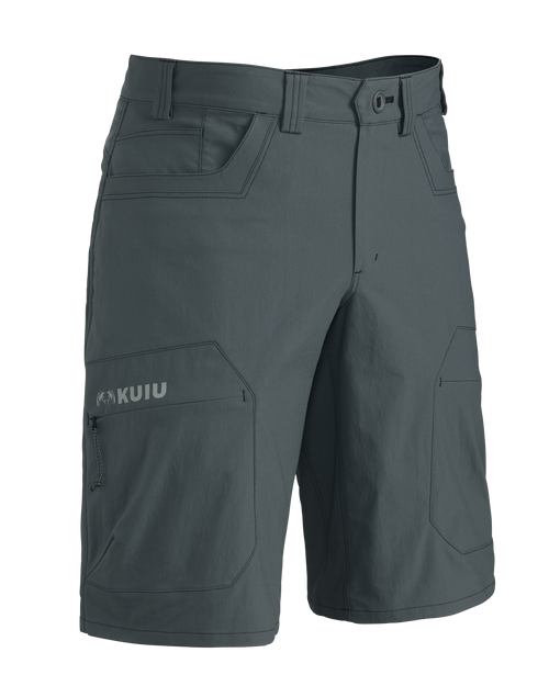 KUIU Kutana Stretch Woven 13″ Short | Gunmetal