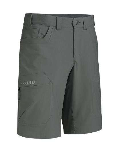 KUIU Kutana Stretch Woven 13″ Short | Gunmetal