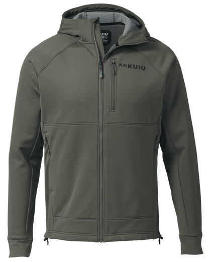 StrongFleece 275 Full Zip Hoodie | Verde