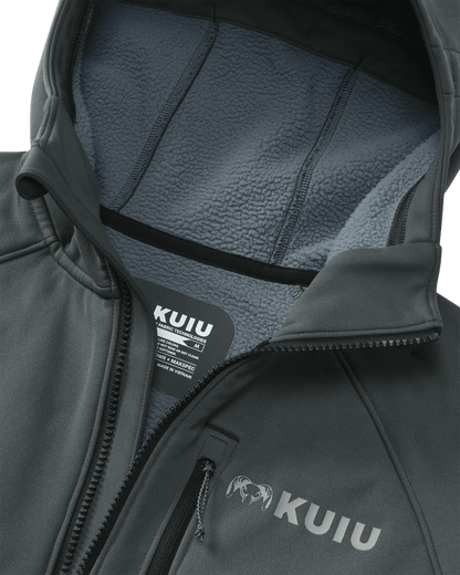 StrongFleece 275 Full Zip Hoodie | Verde