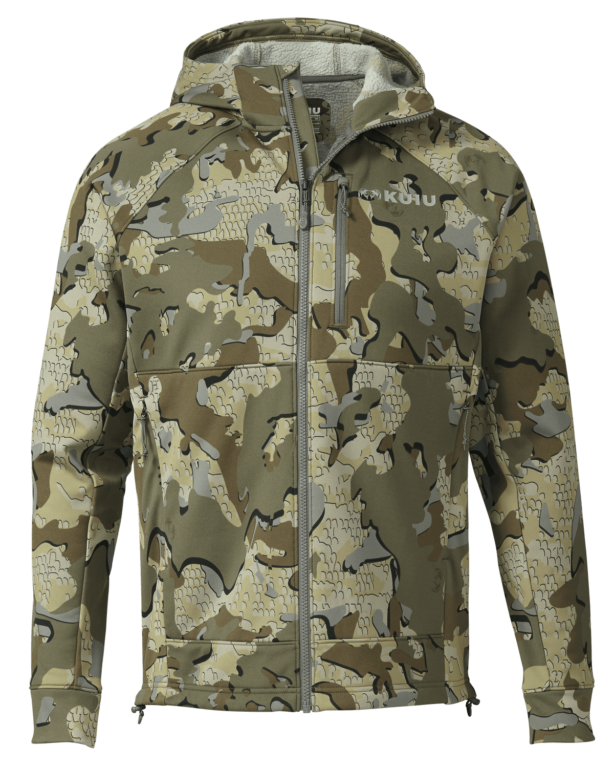 StrongFleece 275 Full Zip Hoodie | Verde