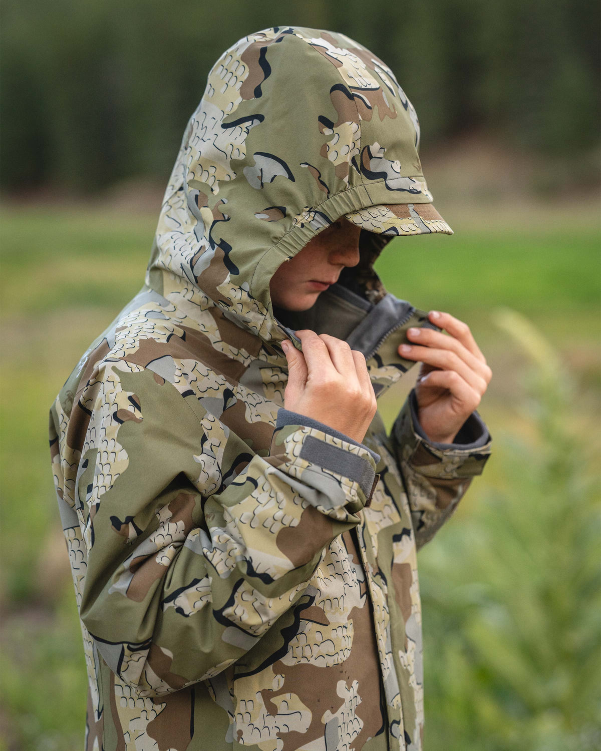 Youth Versa Rain Jacket | Verde
