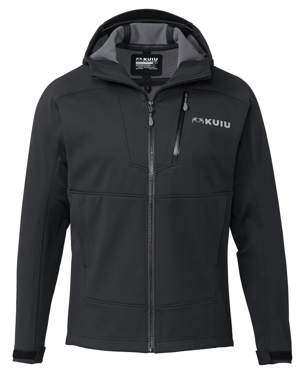 Axis Hybrid Hooded Jacket | Ash