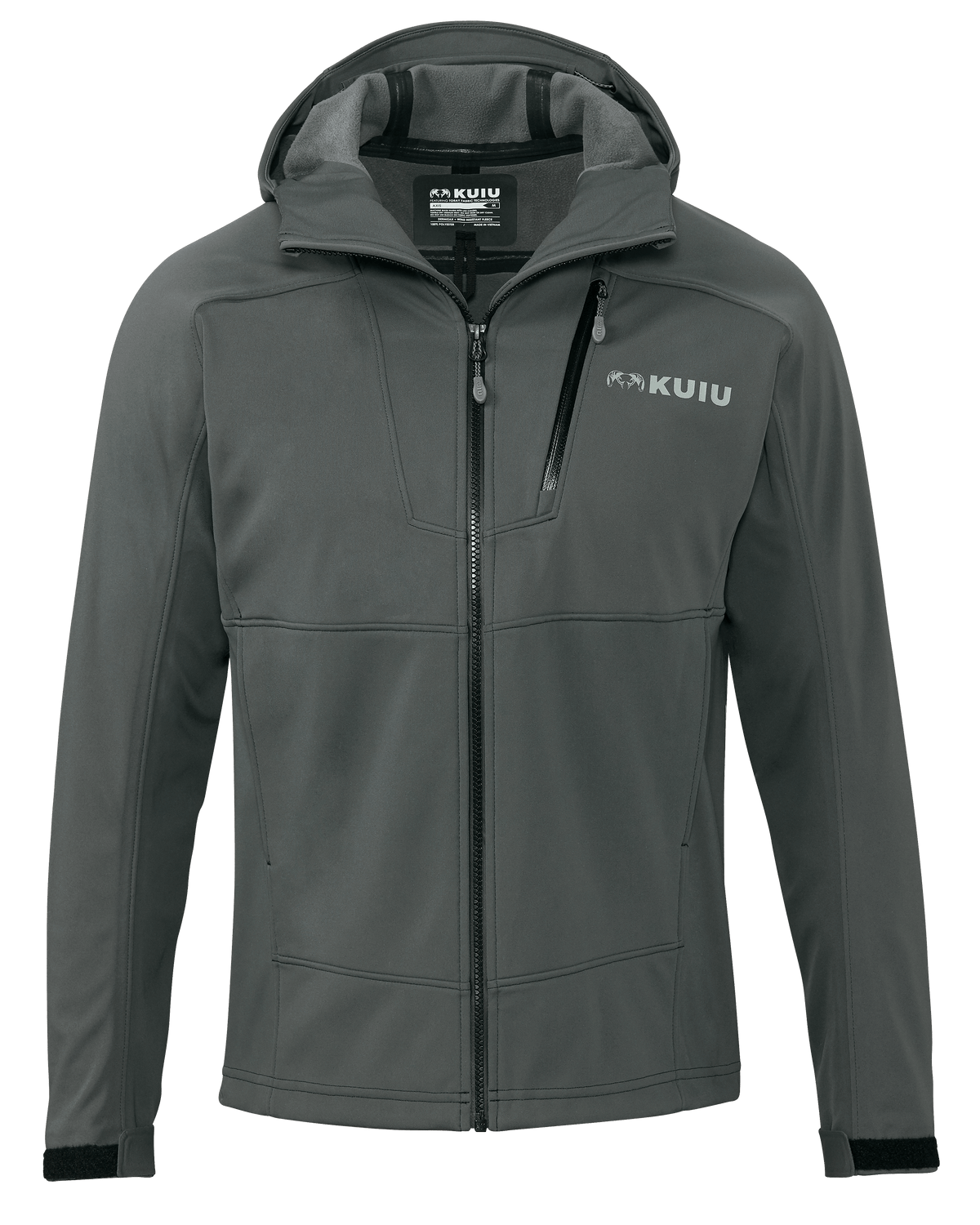 Axis Hybrid Hooded Jacket | Ash