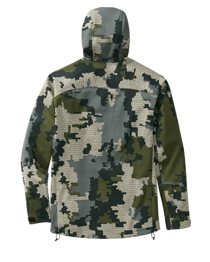 Axis Hybrid Hooded Jacket | Ash